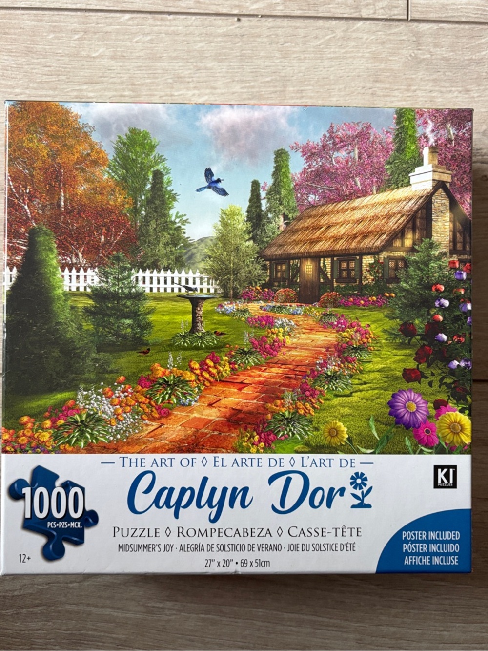 Midsummer's Joy 1000-Piece Jigsaw Puzzle - Caplyn Dor